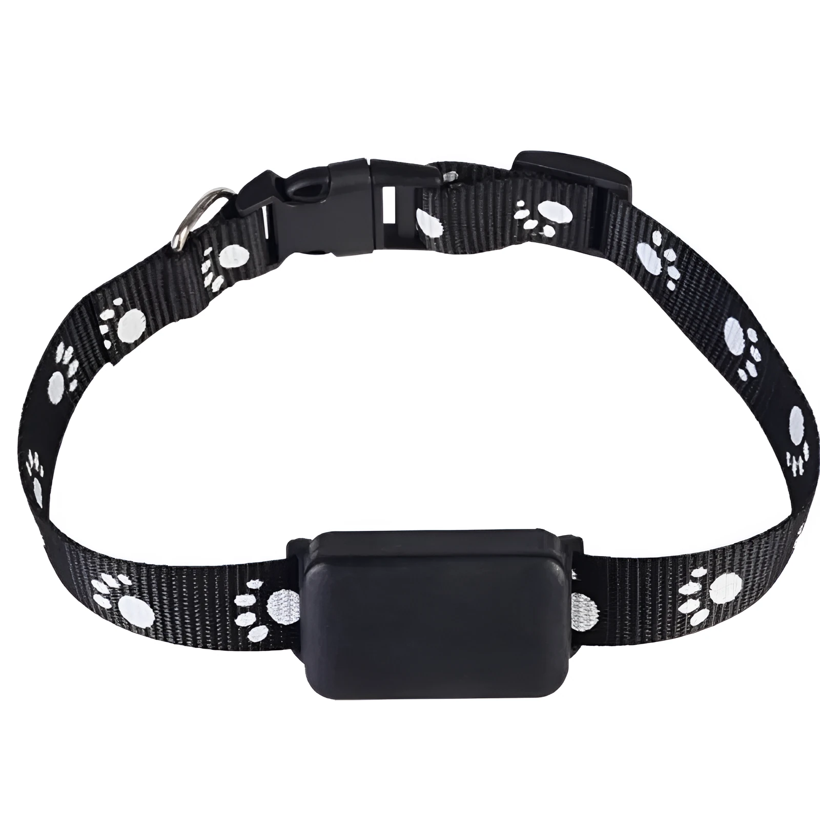 P03 Smart GPS Wireless Pet Tracker in black with ABS casing and 800mAh battery
