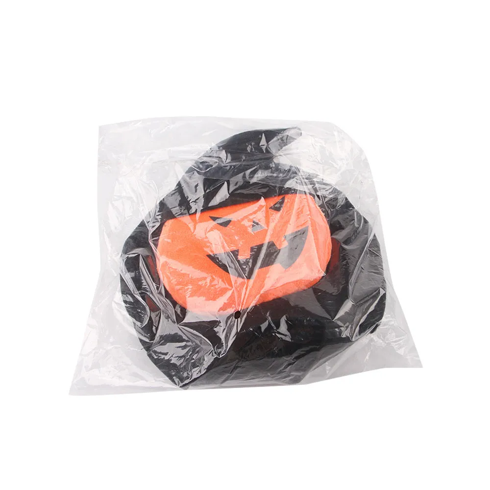 Dog wearing Halloween costume with ghost or pumpkin ghost design in PP cotton fabric