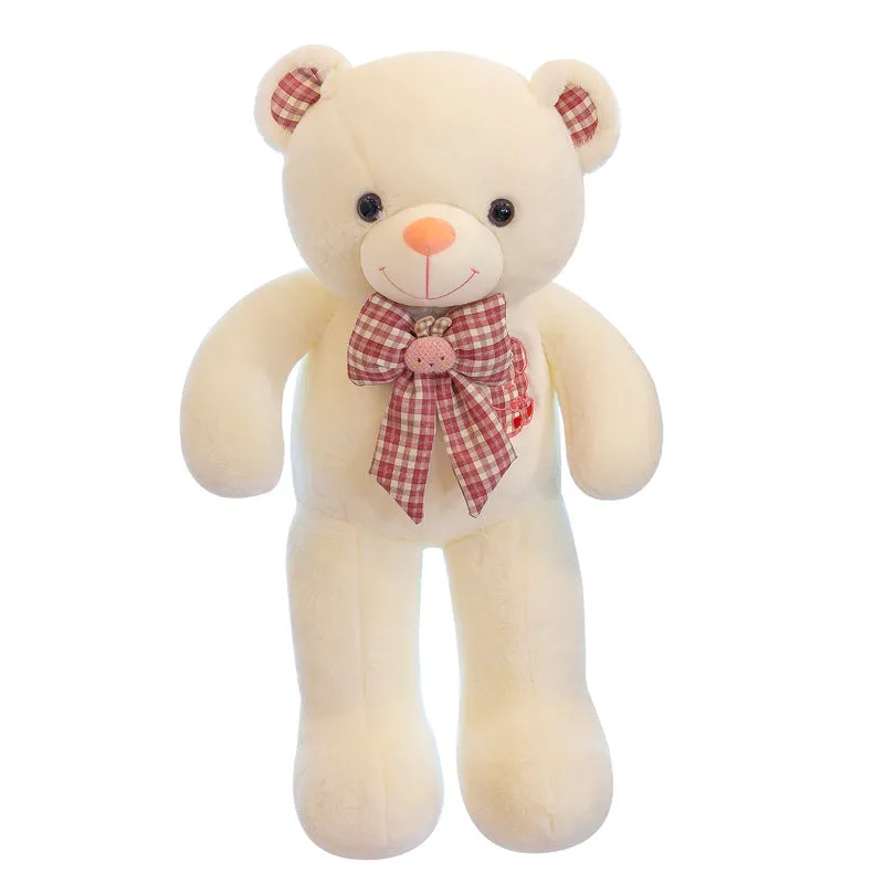 Custom-made teddy bear plush toy in 75/100/120 cm for sleeping, with multiple colour options