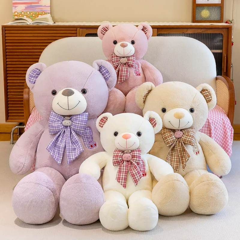 Custom-made teddy bear plush toy in 75/100/120 cm for sleeping, with multiple colour options