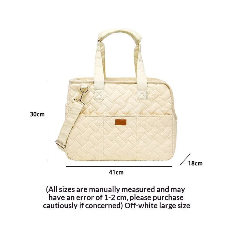 Handy lightweight canvas cat pet crossbody bag in beige, crossbody strap, large size