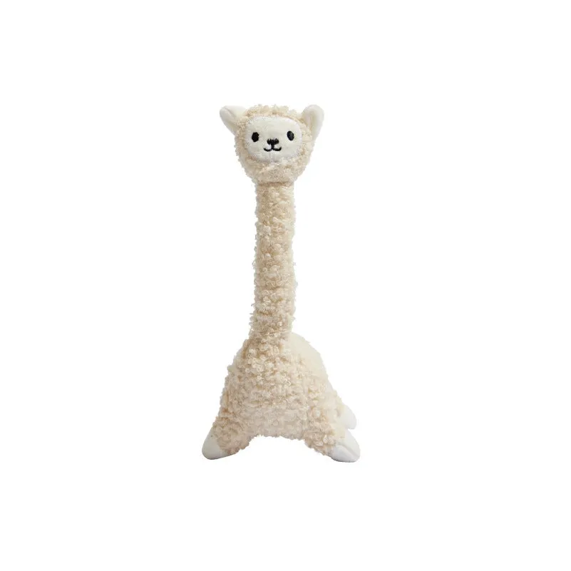 Poop Laboratory Magic Animal Cat Teaser Alpaca plush cat toy with sound feature and teasing stick