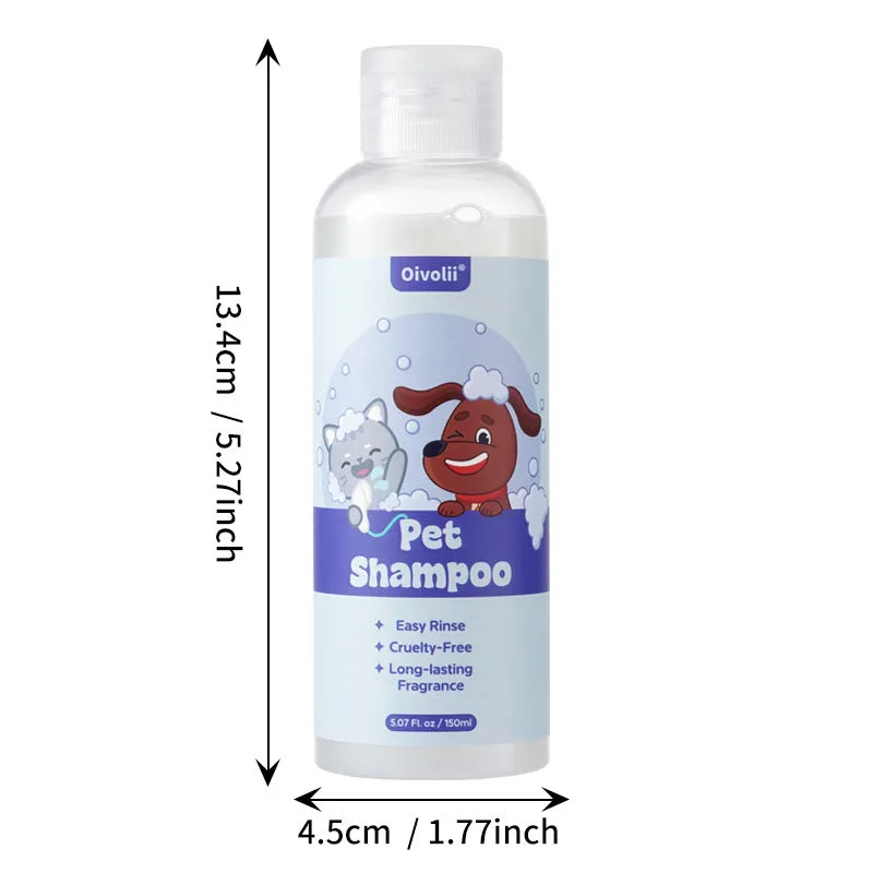 Pet shampoo 100ml talcum powder fragrance deodorant for cats and dogs by Xiangtai