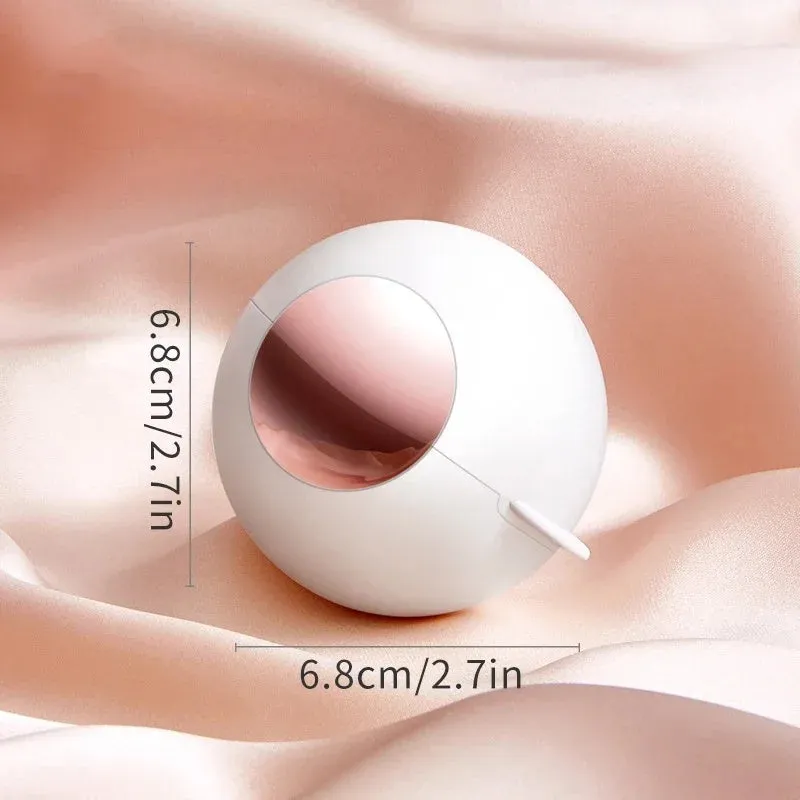 Washable hair removal ball lint roller with handle for pet hair removal on fabrics
