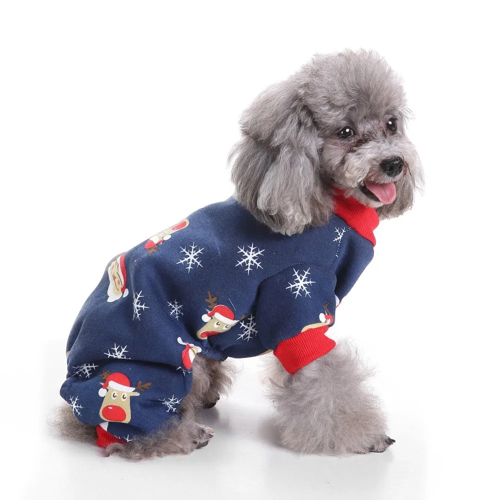 Range of pet costume clothes for cats and dogs including Christmas and character designs.