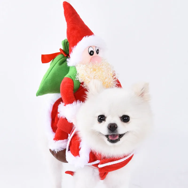 Halloween dog costume outfits including bat suit, devil costume, pumpkin pack and snowman outfit