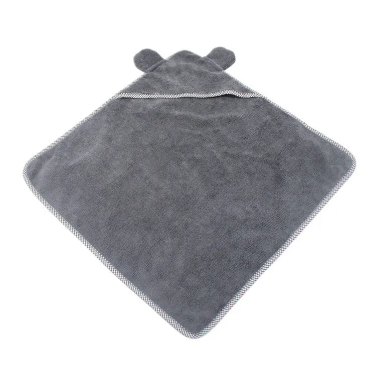 Ultra fine fibre pet drying towel for dogs and cats in grey or green colours