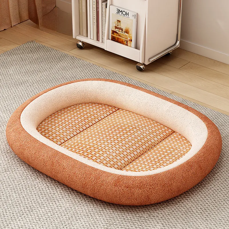 Pet cooling nest with detachable cover in multiple colour and size options