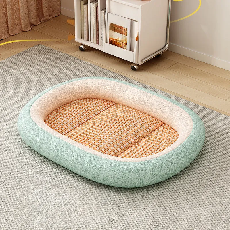 Pet cooling nest with detachable cover in multiple colour and size options
