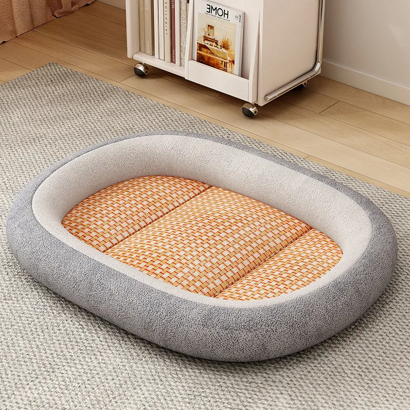 Pet cooling nest with detachable cover in multiple colour and size options