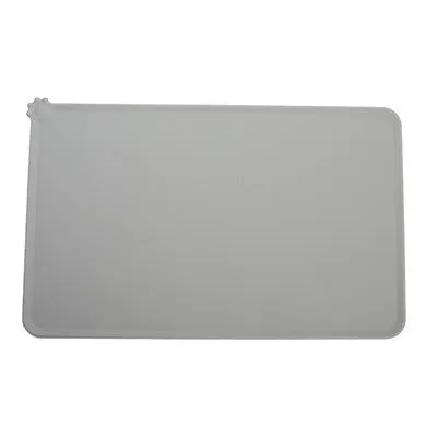 Silicone pet placemat under dog bowl in choice of five colours with anti-slip base