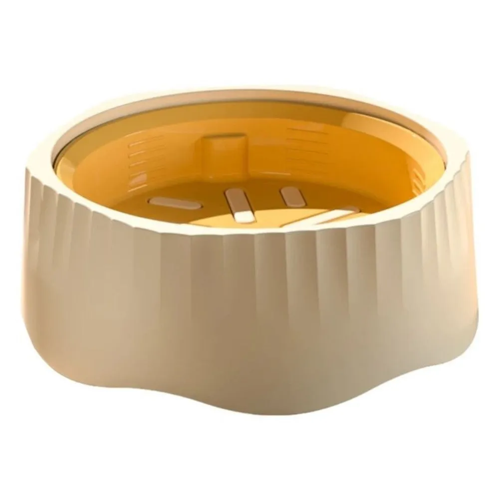 Detachable slow feeder pet bowl in blue, green, pink or white colour options