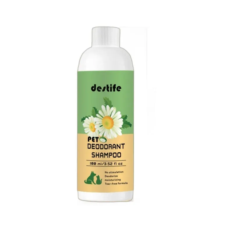 100ml pet shampoo and conditioner bottles for dogs and cats with deodorising fragrance