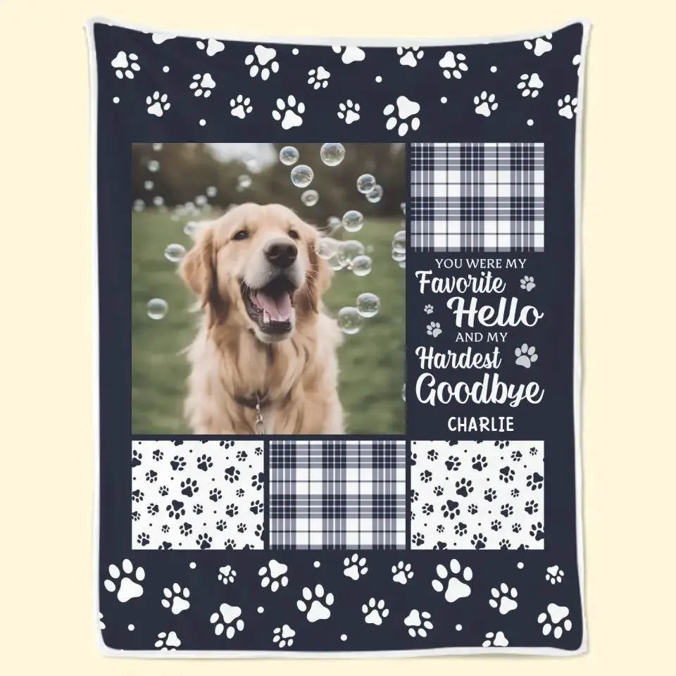White super soft flannel pet dog blanket shown in three available sizes on a wooden floor.