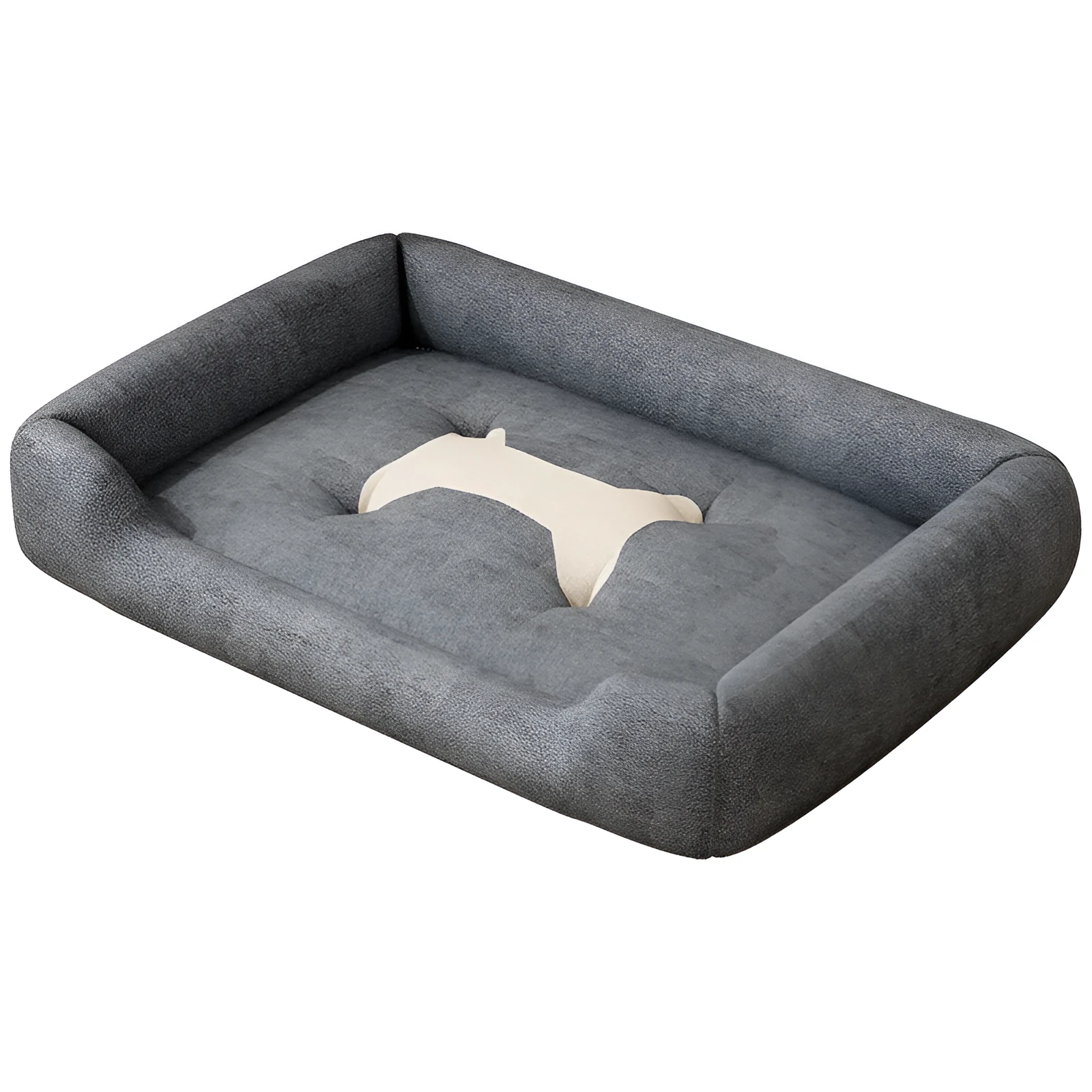 Rectangular pet bed or sofa mat for dogs and cats, shown in multiple sizes and colour options.