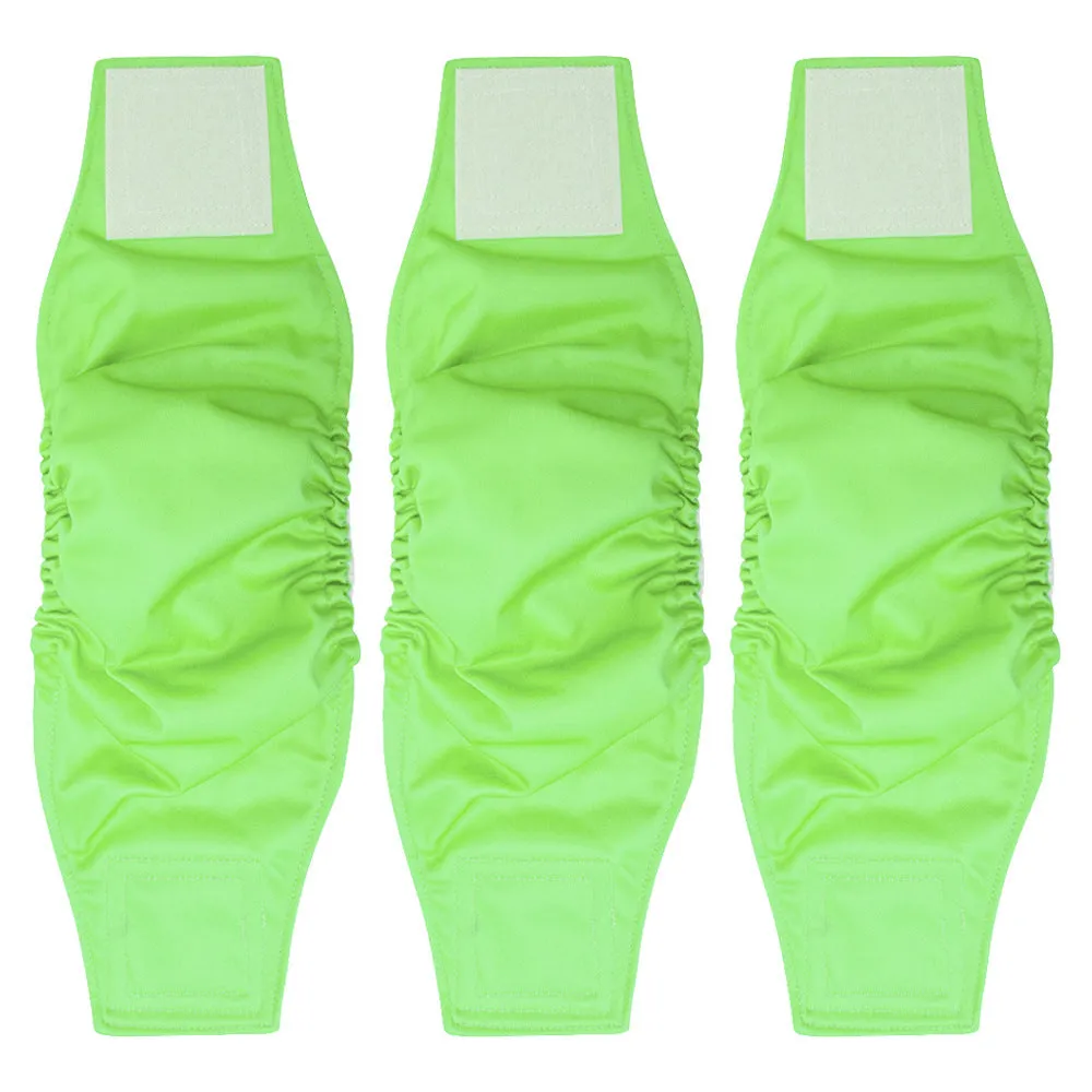 Male dog diaper in polyester British style, available in multiple colours and sizes S to XL, for sterilisation recovery and incontinence