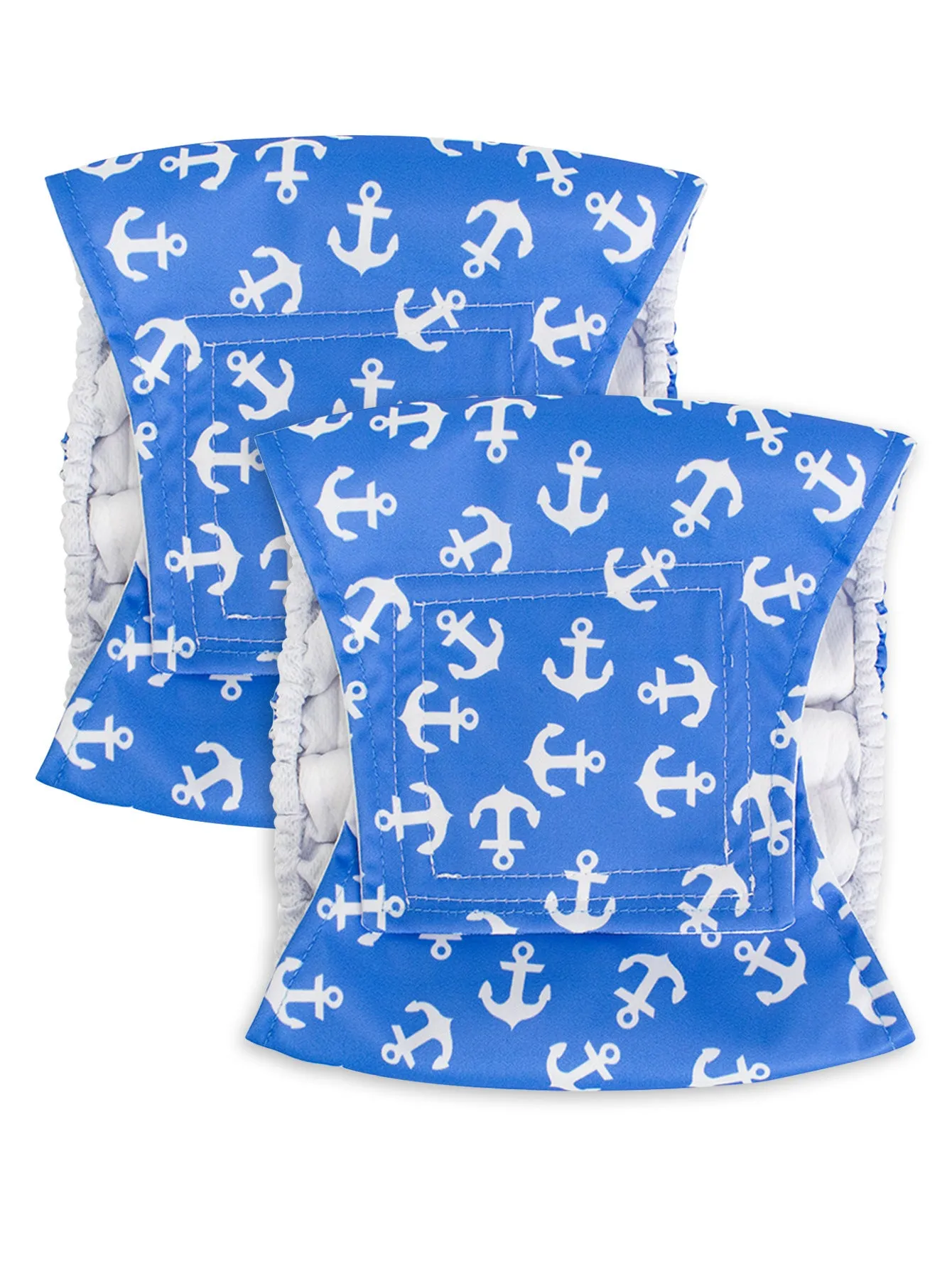 Male dog diaper in polyester British style, available in multiple colours and sizes S to XL, for sterilisation recovery and incontinence