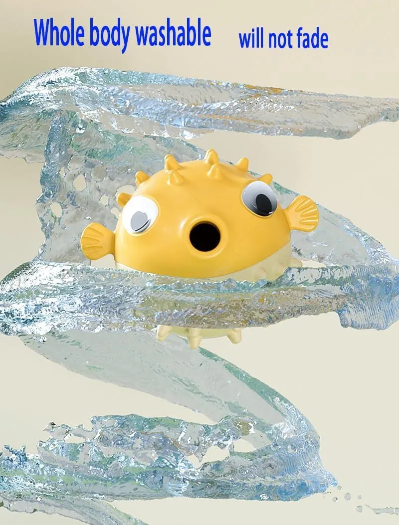 Green fish-shaped interactive dog toy with textured surface and treat dispensing opening