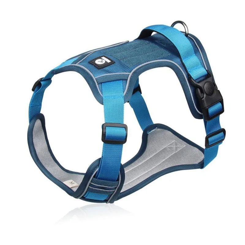 Explosion-proof cloth chest strap vest for medium large dogs in multiple colour options