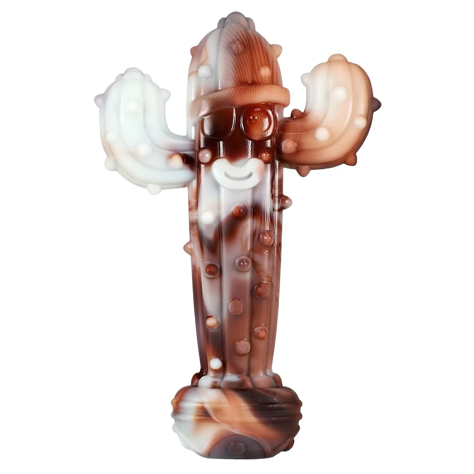 Nylon dog chewing toy in antlers beef flavour on a light background