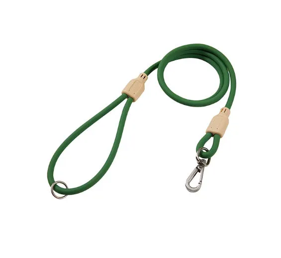 PVC waterproof dog outing set with hand holding rope, chest and back collar in crimson colour