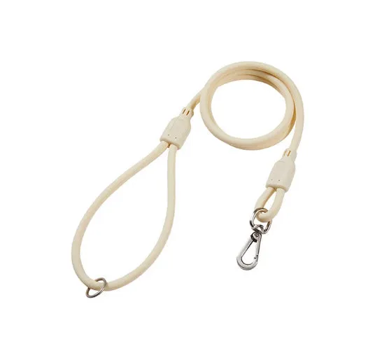 PVC waterproof dog outing set with hand holding rope, chest and back collar in crimson colour