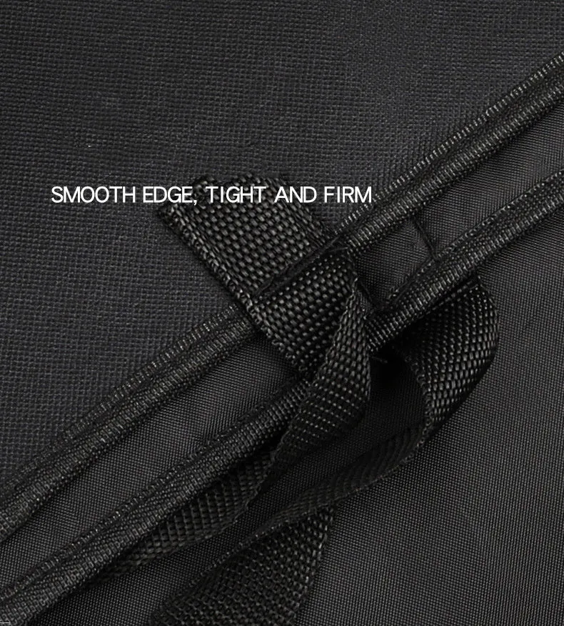 Black waterproof Oxford pet car seat mat 25x25x4cm with cotton lining for dogs and cats