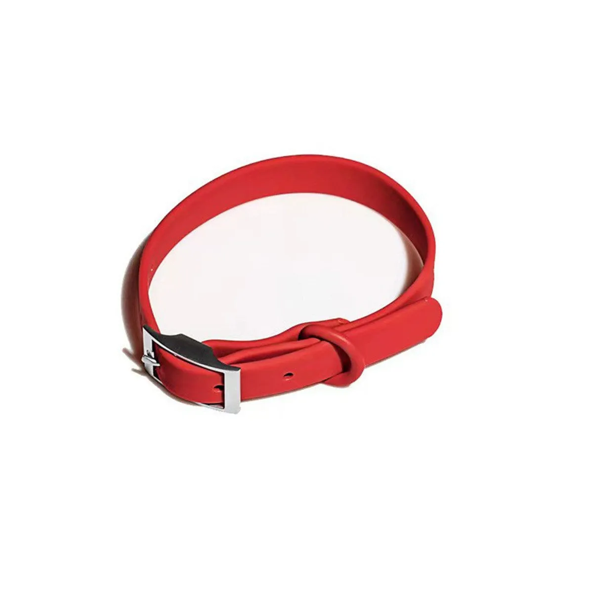 Dog tactical chest back and collar set in black PVC with leash and harness for outdoor training