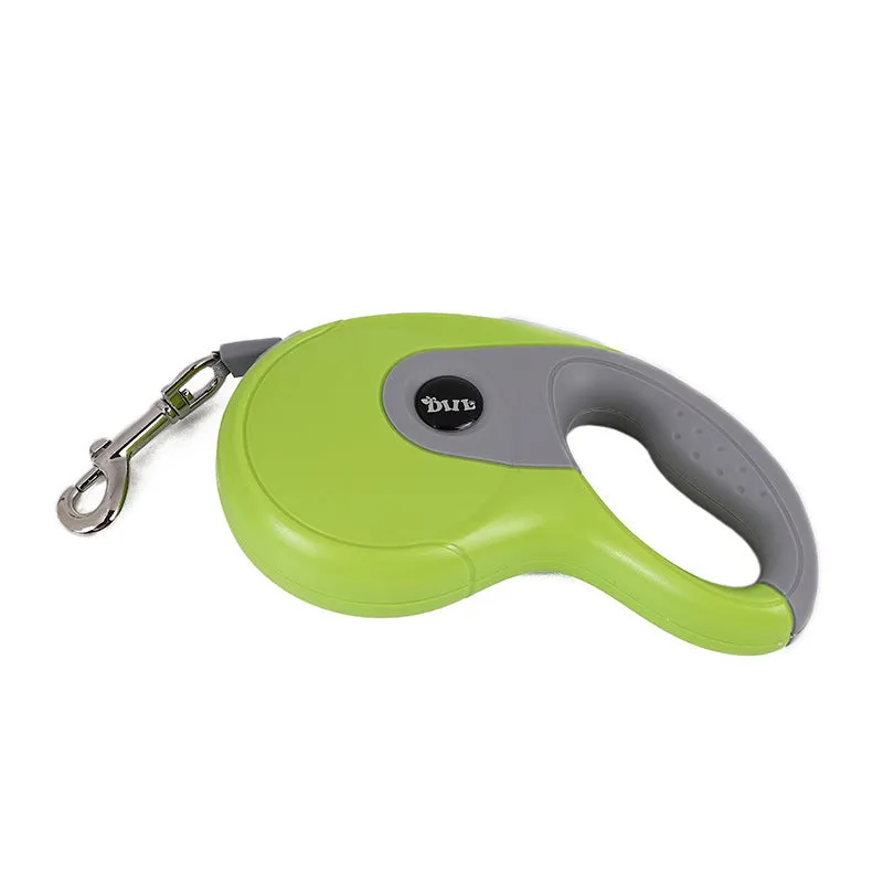 Simple household automatic retractable dog leash in multiple colours with optional dustbin, 3M 5M or 8M ABS