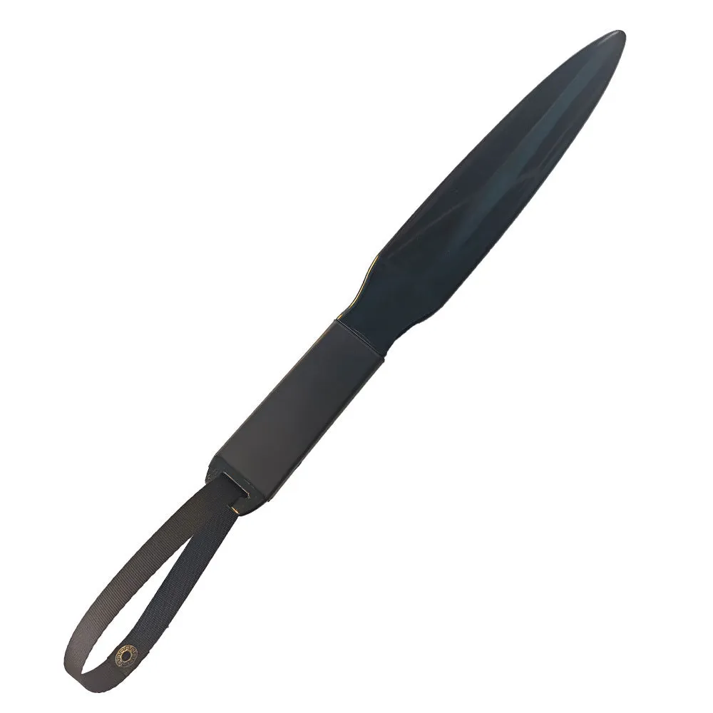 Blue-handled dog break stick measuring 35cm for small to medium dog training