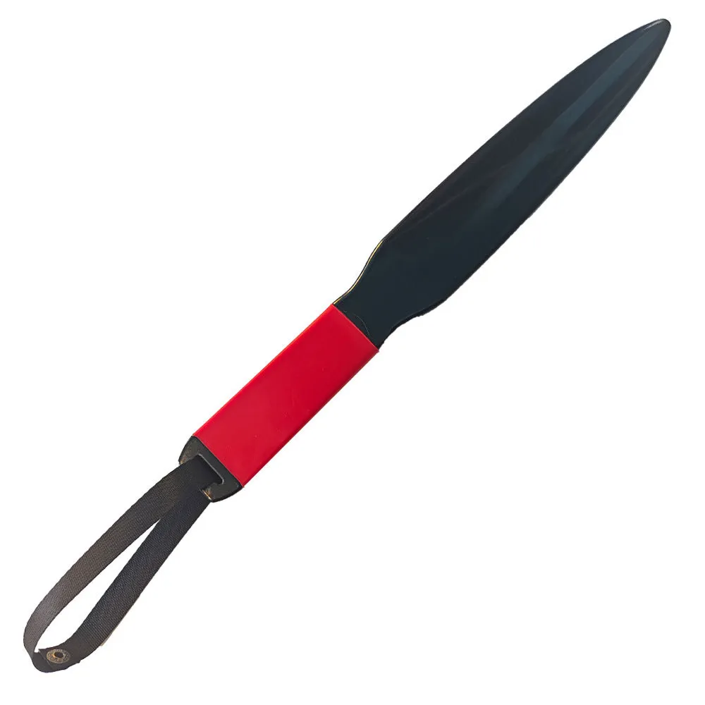 Blue-handled dog break stick measuring 35cm for small to medium dog training