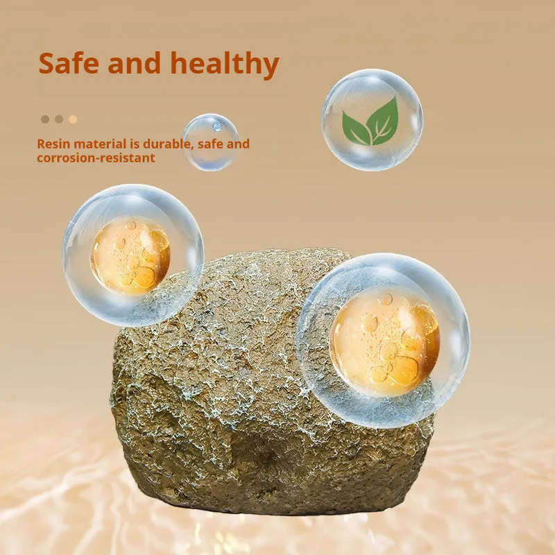 Magnetic aquarium shelter ornament for shrimp breeding and fry hiding on glass tank wall