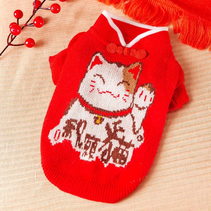 Spring autumn dog rabbit sweater for small puppies Teddy pet clothing casual style multiple colours