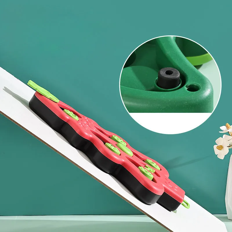 Interactive dog puzzle toy Christmas tree slow food bowl with non-slip rubber base, green colour