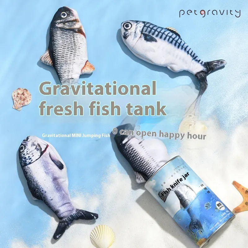 USB rechargeable pet molar tooth cleaning toy in Blue Shark style with soft velvet cloth