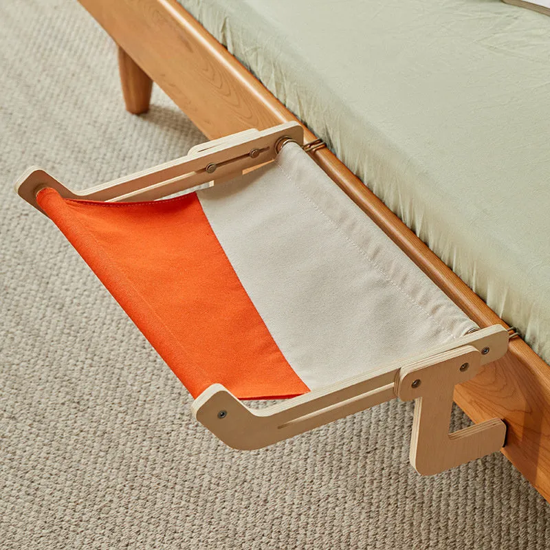 Soft hanging cat hammock bed on a windowsill, available in multiple colours