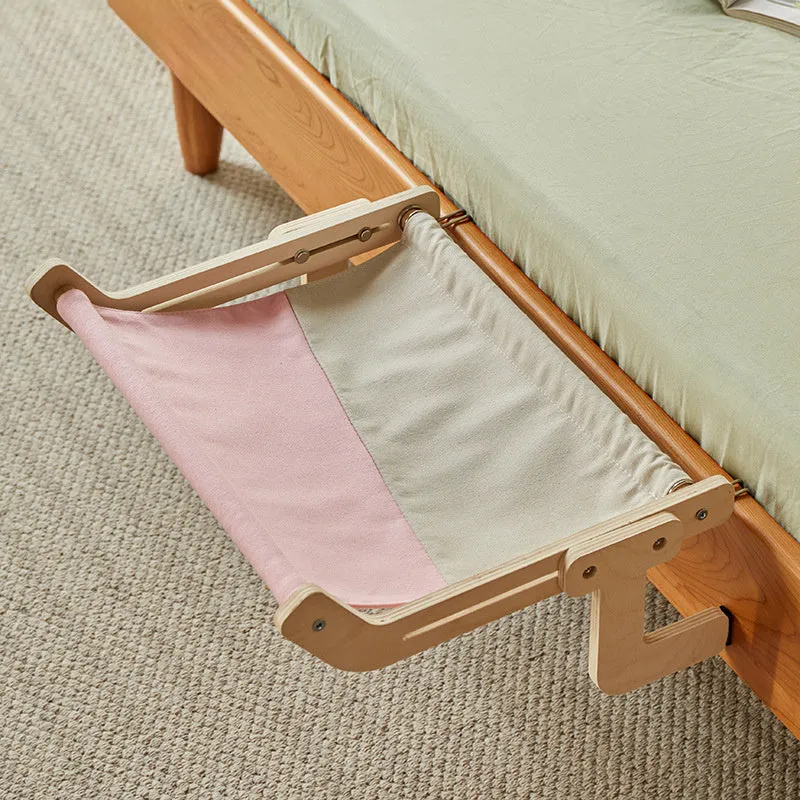 Soft hanging cat hammock bed on a windowsill, available in multiple colours