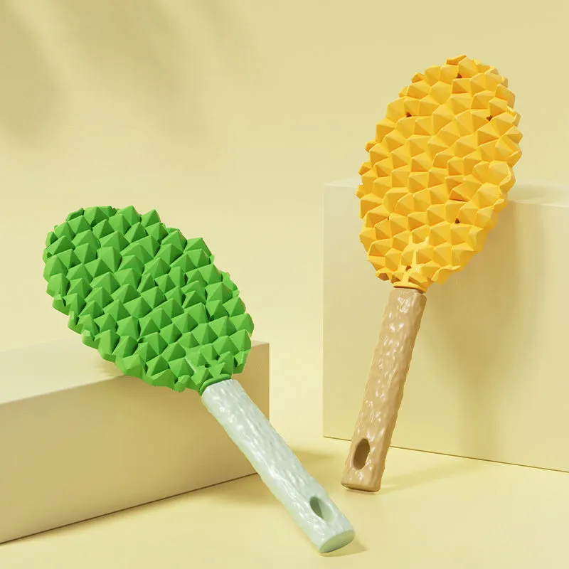 Pet scent mat in watch-style design for dog training and slow feeding, with non-slip backing, available in green colour