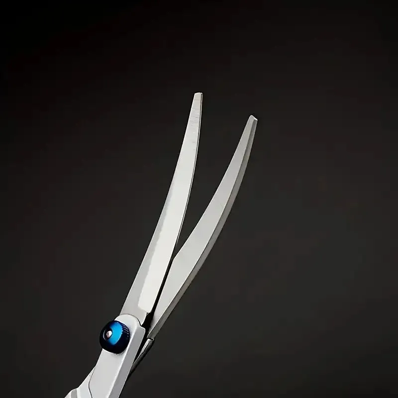 Portable home pet scissors beauty tools set metal split grooming scissors for dogs
