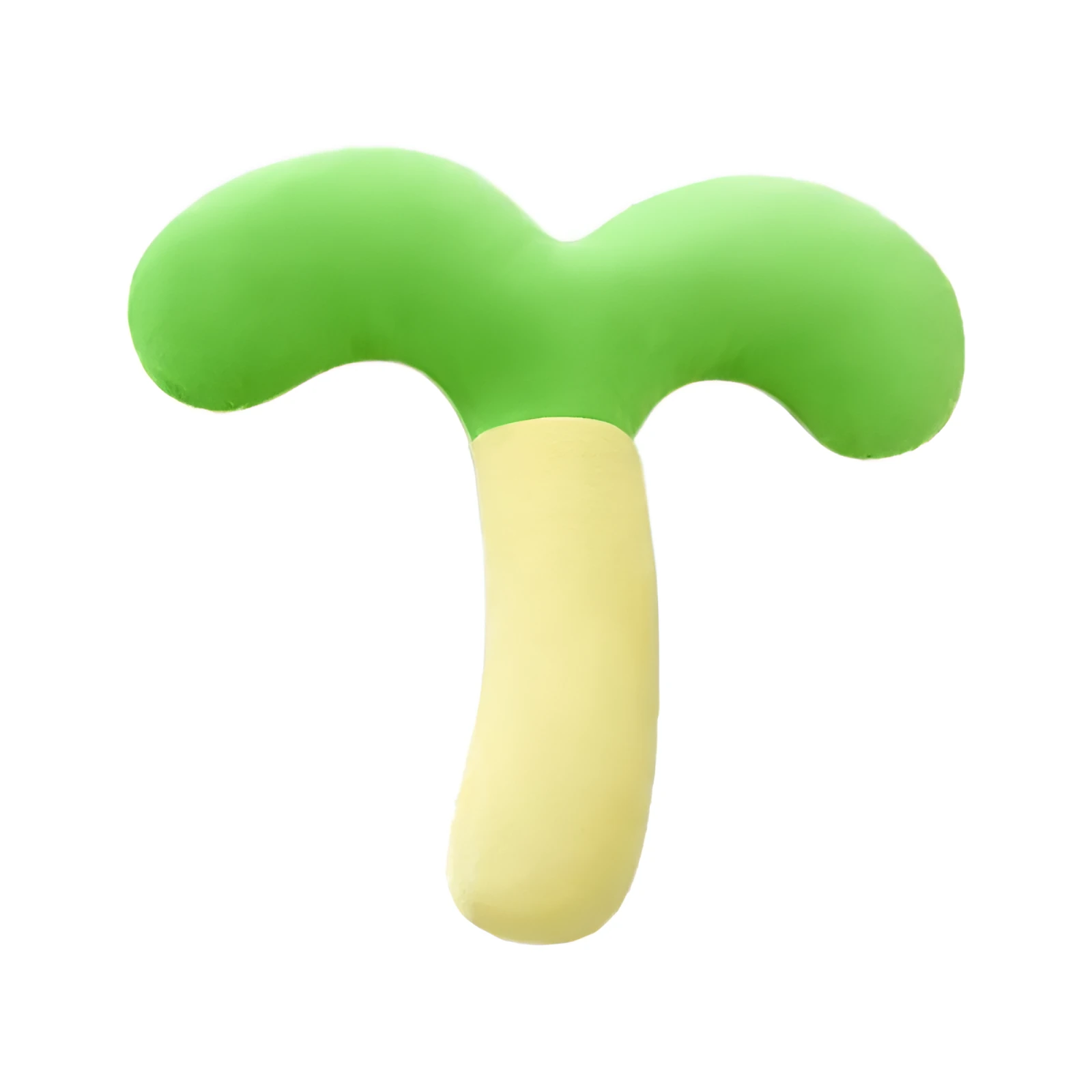 Small pet pillow for dogs and cats with cervical support, L44x45cm, green colour