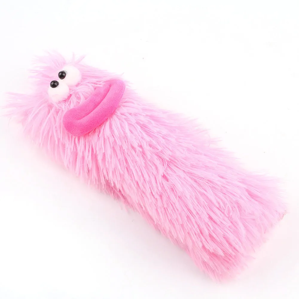 Interactive plush cat toy with crinkle sound and natural catnip filling in assorted colours