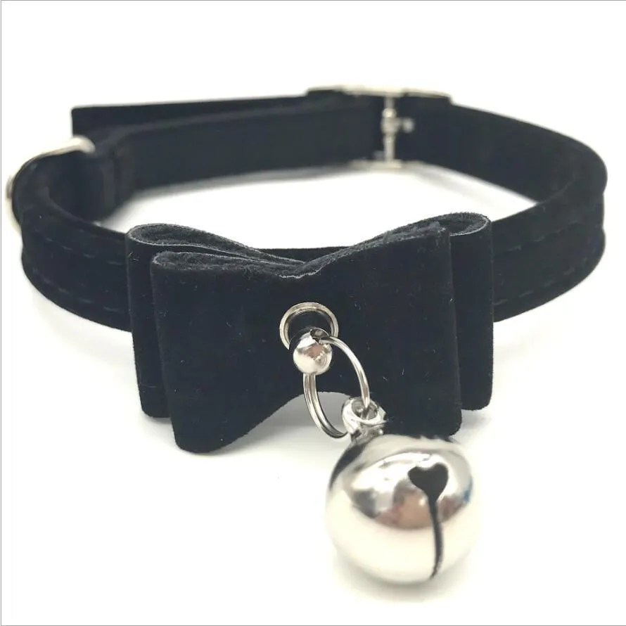 Cat collar with bell in sky blue, breakaway buckle, adjustable 21-26 cm