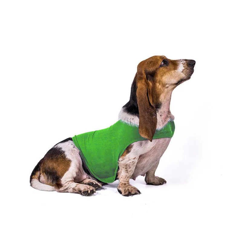 Anxiety jacket vest for dogs and cats in dark grey, summer calming pet clothes with adjustable fit