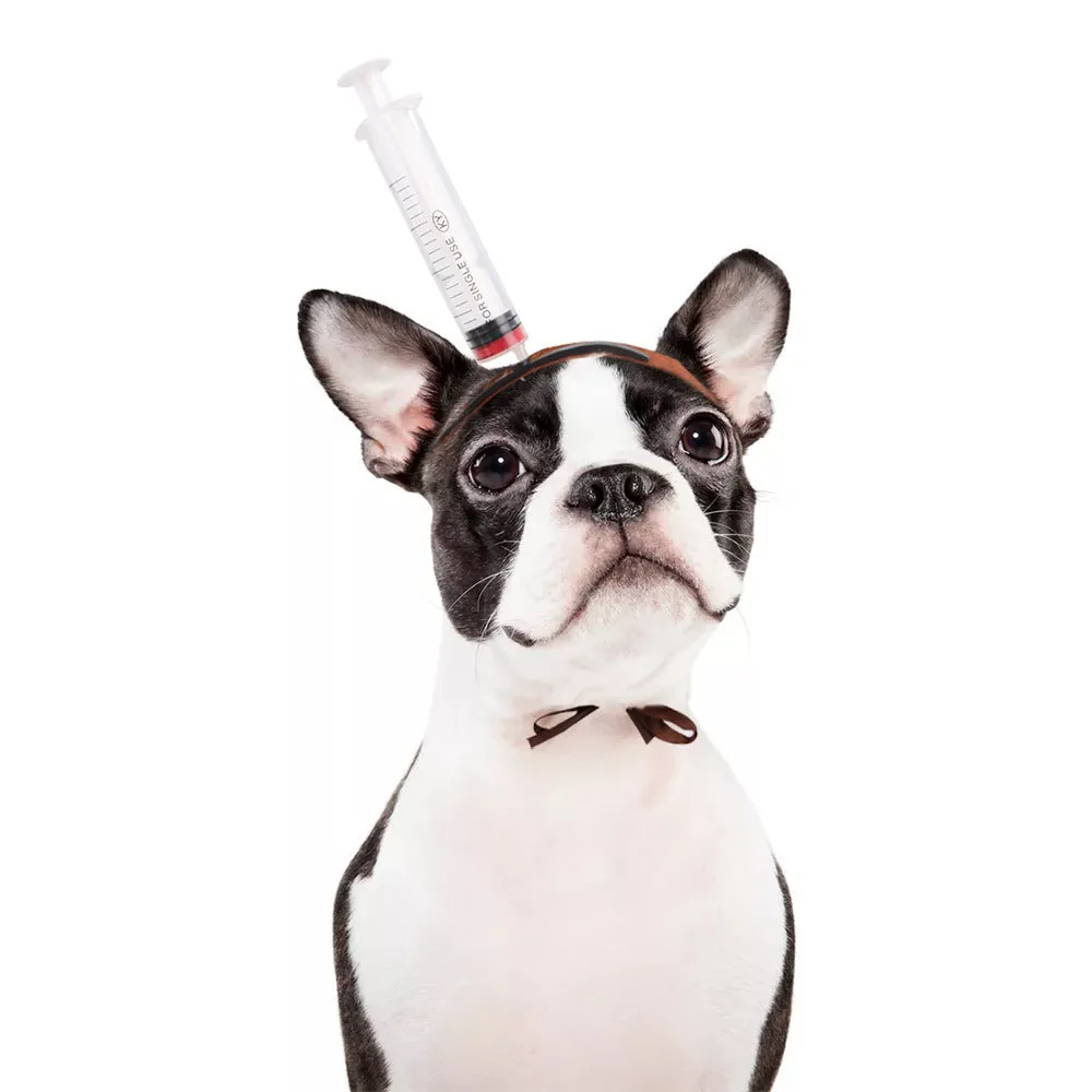 Pet dog cat Halloween cloth headdress with adjustable rope, S and M sizes, printed design