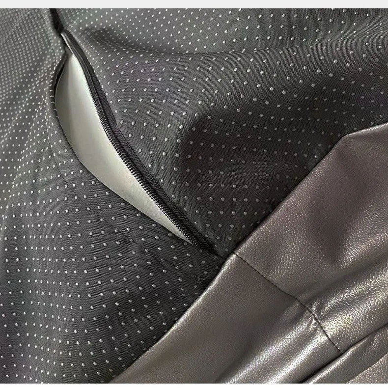 Large cloth dog bed for kennel in dark grey colour, 124 x 30 cm