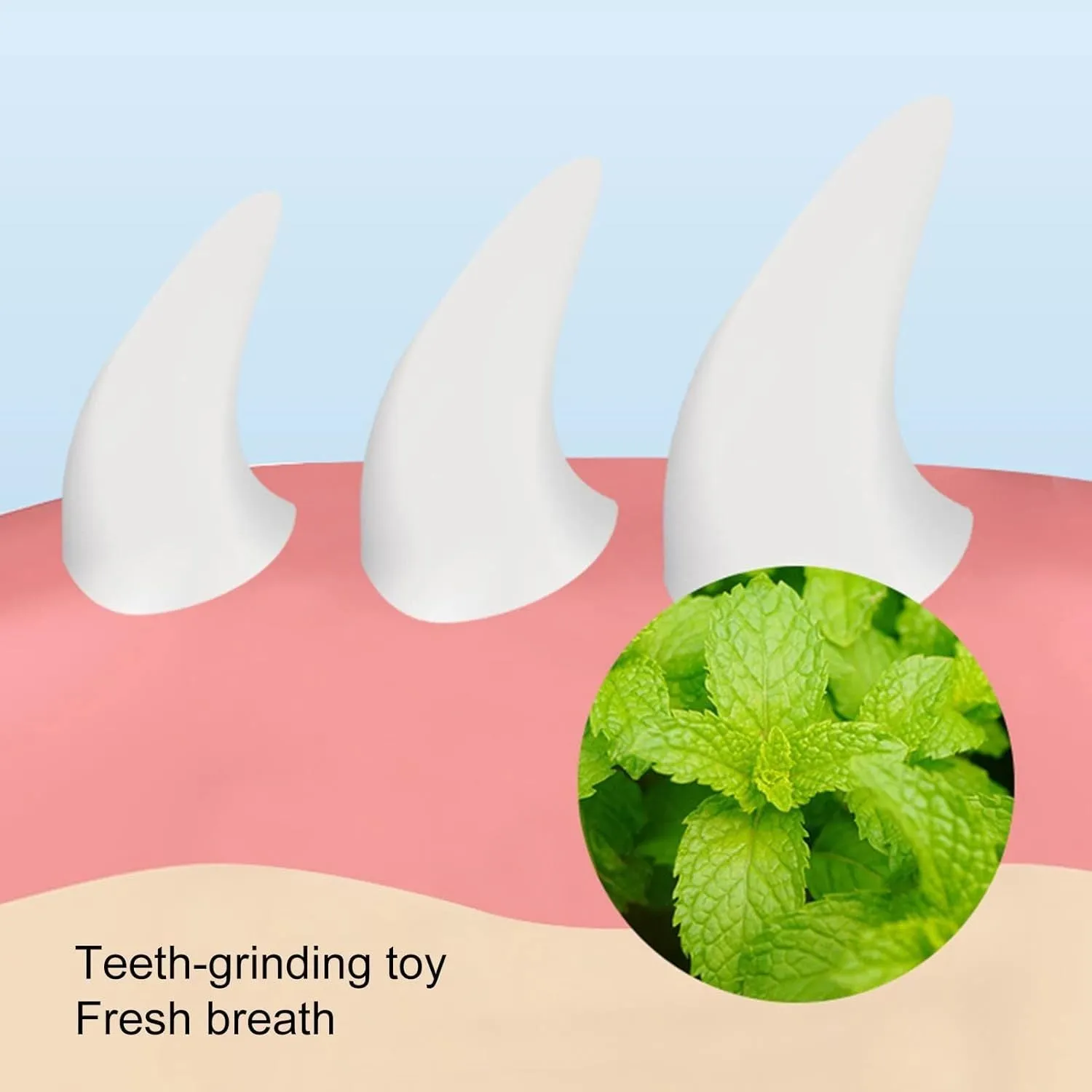 Blue carrot-shaped self-adhesive catnip toy for wall mounting and cat teeth cleaning.