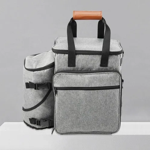 Dog travel bag in plain pattern made from Oxford fabric with 43x24x54cm dimensions