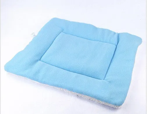 Pet air conditioning cooling mat in fruit green for dogs and cats cloth surface