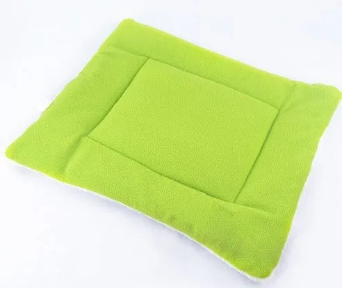 Pet air conditioning cooling mat in fruit green for dogs and cats cloth surface