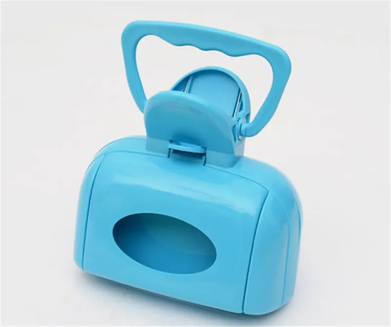 Pet toilet cleaning supplies made of PP polypropylene material in blue colour